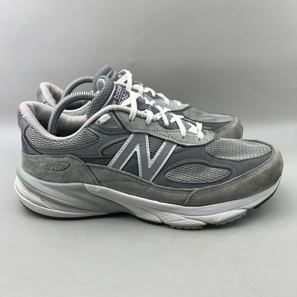 New Balance 990v6 Shoes Mens Size 9 4E Extra Wide Gray Suede Comfort Sneakers - Picture 1 of 10